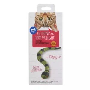 Whisker City I Have Seen the Light Motion-Activated Slithering Snake - Green